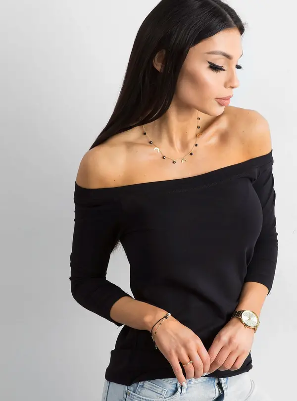 BASIC Feel Good Blouse-RV-BZ-4692.42-black