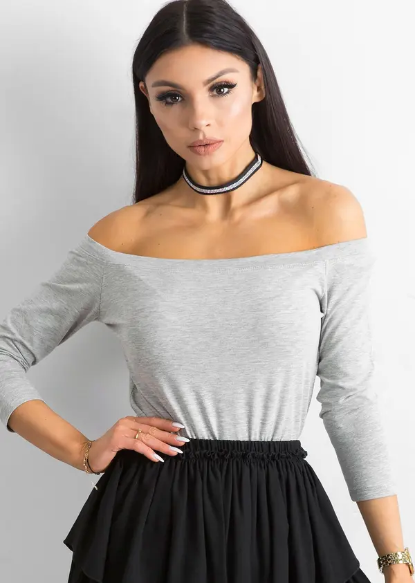 BASIC Feel Good Blouse-RV-BZ-4692.84-grey