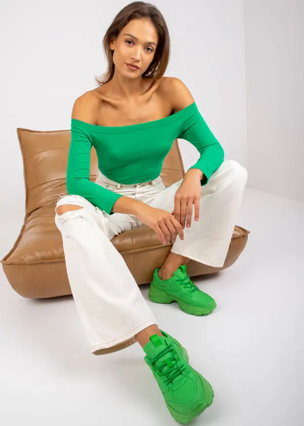 BASIC Feel Good Blouse-RV-BZ-4692.88-green