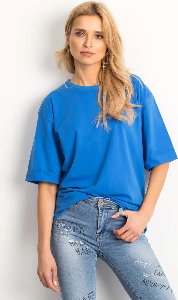 BASIC Feel Good Blouse-RV-BZ-4840.33P-dark blue