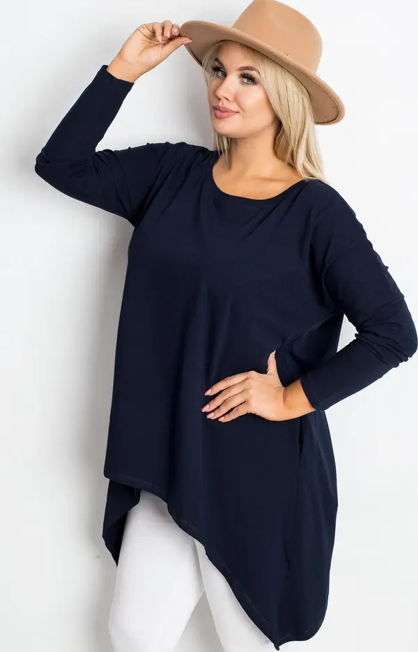 RELEVANCE Blouse-RV-BZ-5031.06X-navy blue
