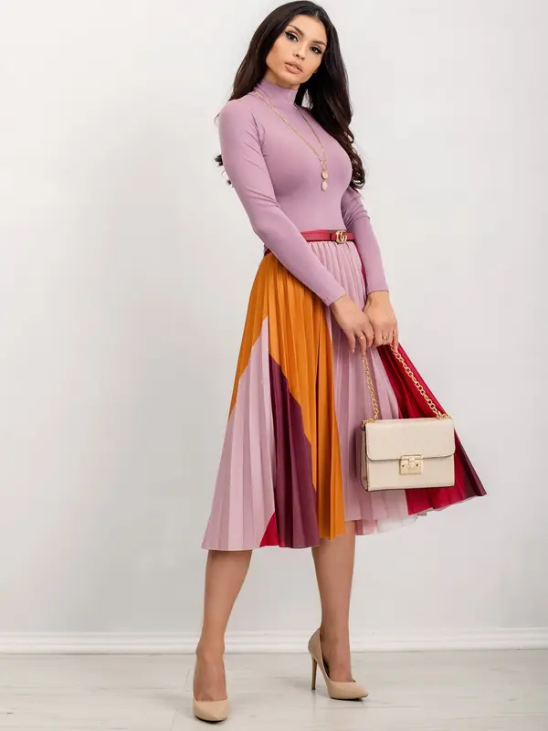 RUE PARIS Blouse-RV-BZ-5210.19-dark pink