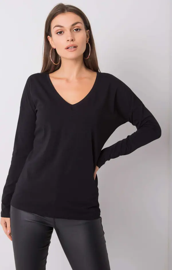 BASIC Feel Good Blouse-RV-BZ-5945.35P-black