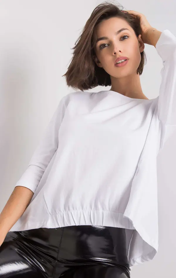 BASIC Feel Good Blouse-RV-BZ-5956.04-white