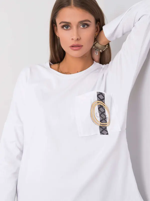 RELEVANCE Blouse-RV-BZ-5968.17-white