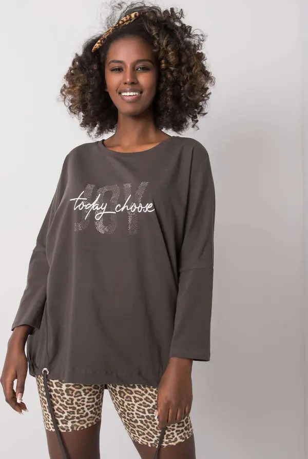 RELEVANCE Blouse-RV-BZ-6282.85P-dark khaki