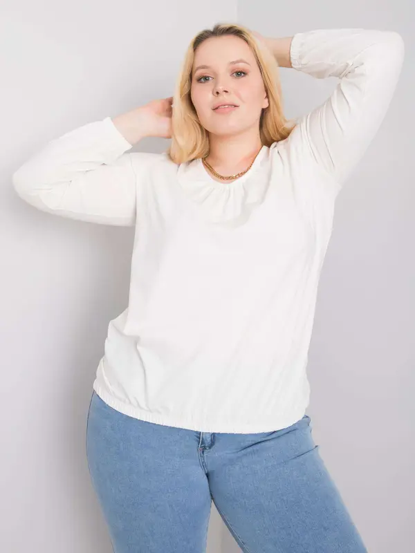 BASIC Feel Good Blouse-RV-BZ-6332.53P-ecru