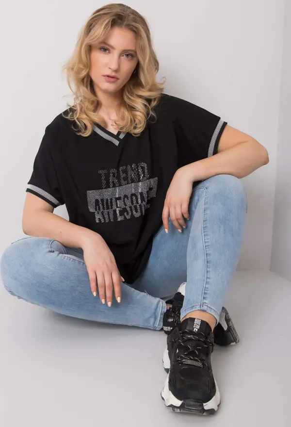 RELEVANCE Blouse-RV-BZ-6496.32P-black