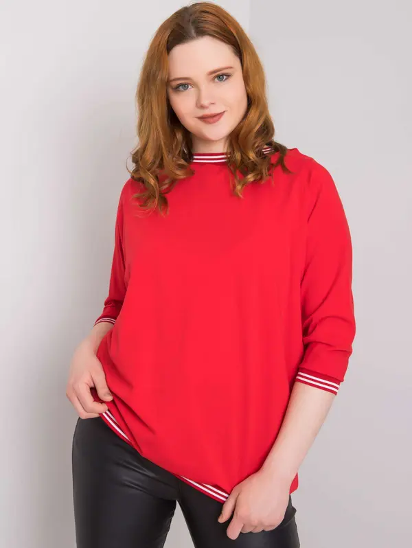 BASIC Feel Good Blouse-RV-BZ-6640.86-red