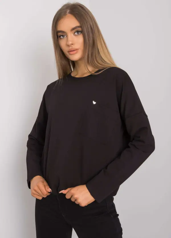 BASIC Feel Good Blouse-RV-BZ-7199.05P-black
