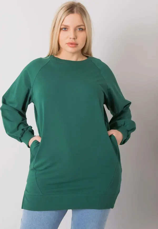 RELEVANCE Blouse-RV-BZ-7227.95-dark green