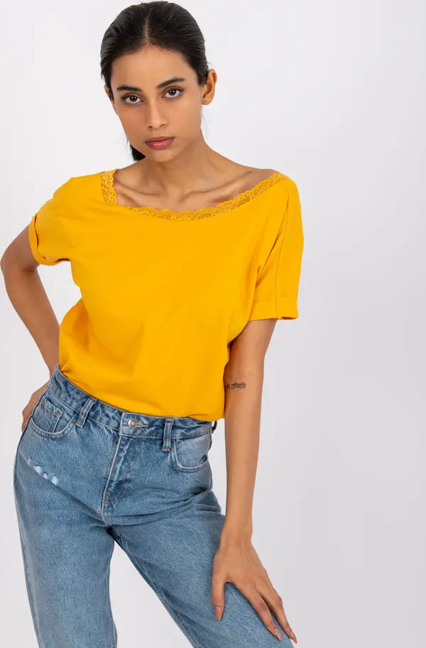 RUE PARIS Blouse-RV-BZ-7544.00-light orange