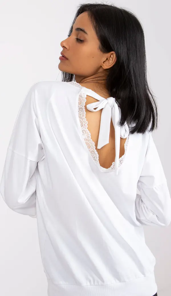 RUE PARIS Blouse-RV-BZ-7550.58-white