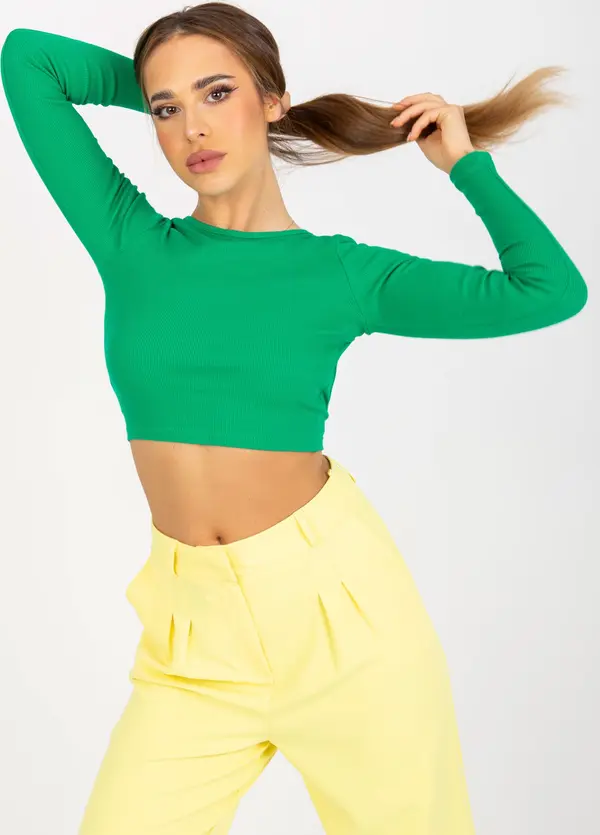 RUE PARIS Blouse-RV-BZ-8010.82-green