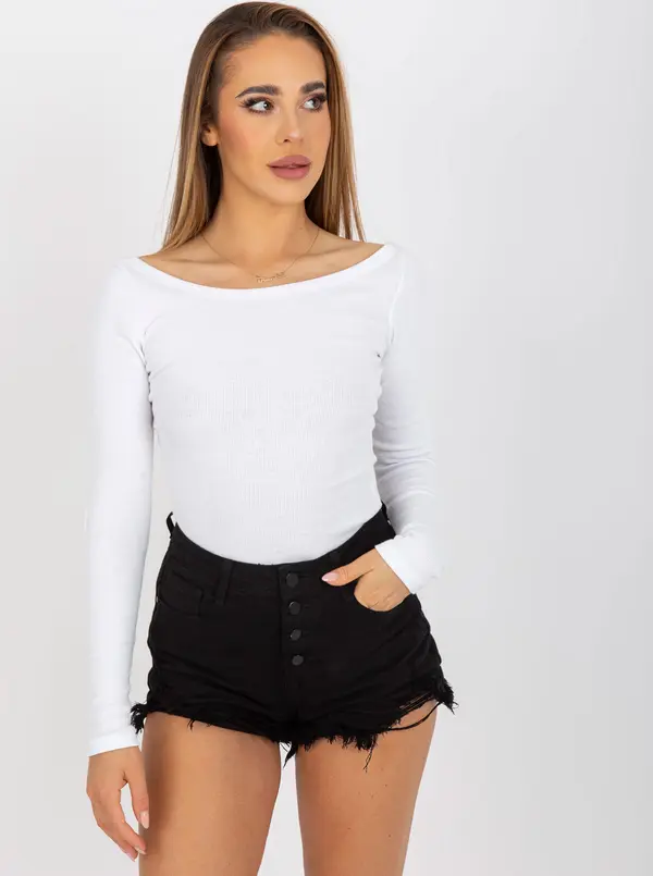 RUE PARIS Blouse-RV-BZ-8021.23-white