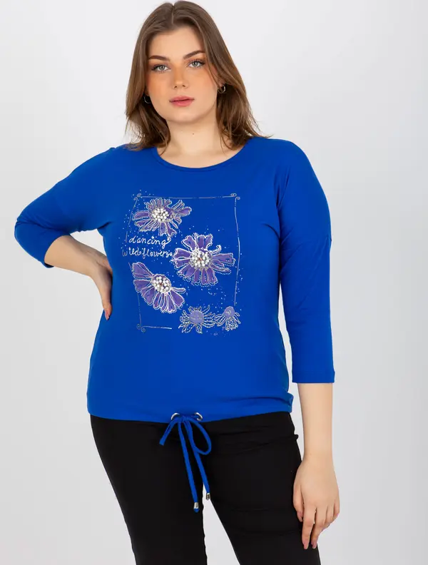 RELEVANCE Blouse-RV-BZ-8457.47P-dark blue