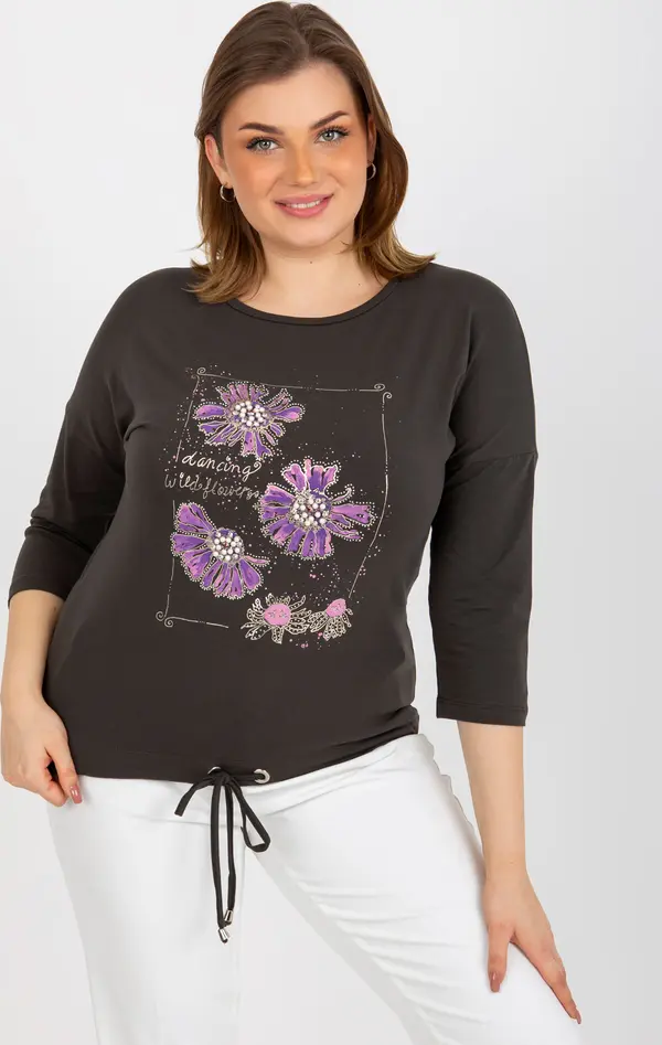 RELEVANCE Blouse-RV-BZ-8457.47P-dark khaki