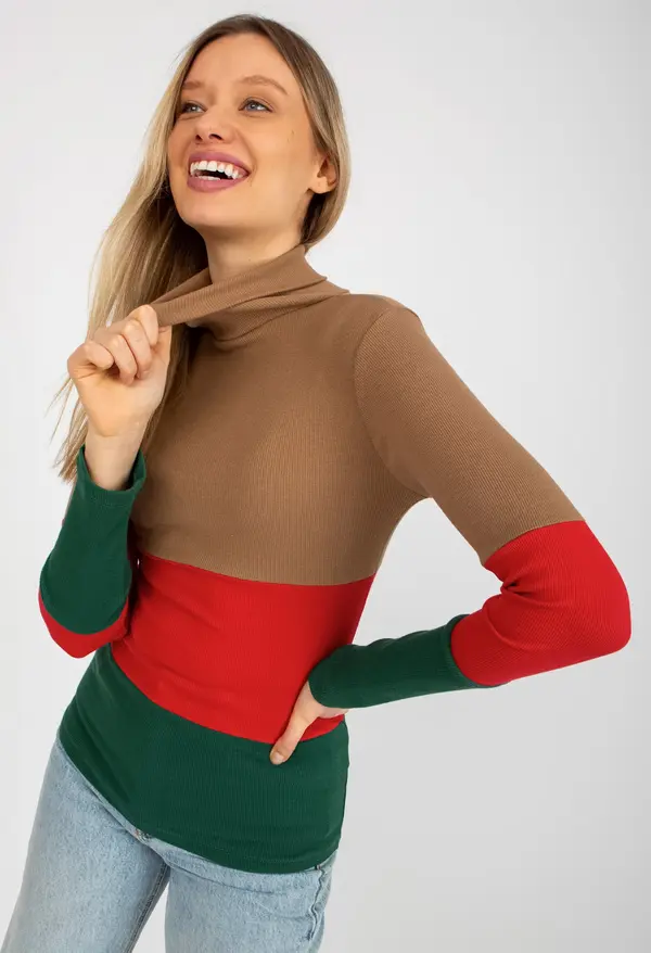 RELEVANCE Blouse-RV-BZ-8465-1.11P-camel