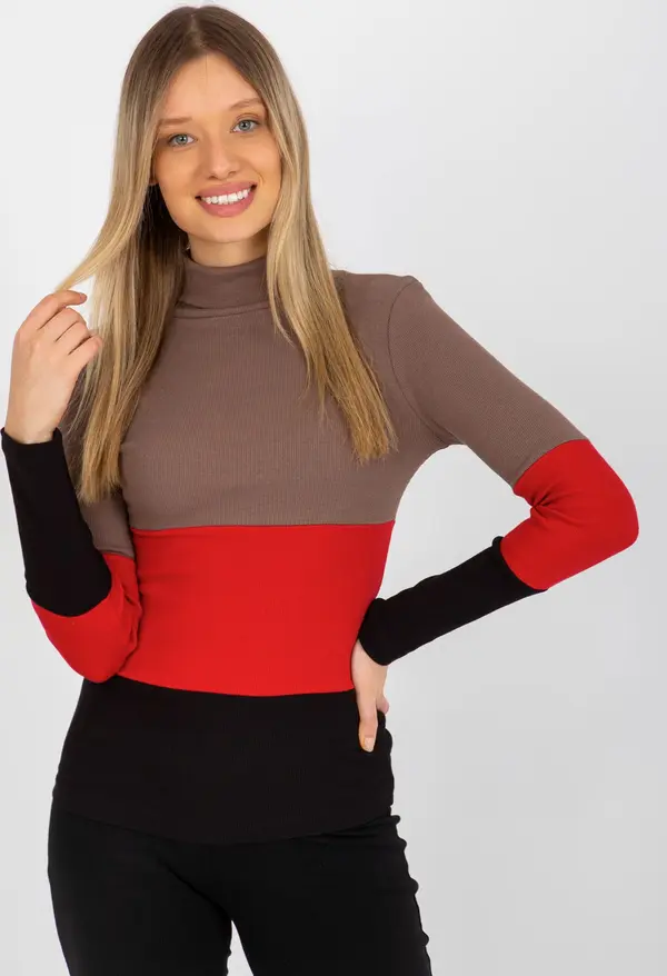 RELEVANCE Blouse-RV-BZ-8465-1.93P-brown