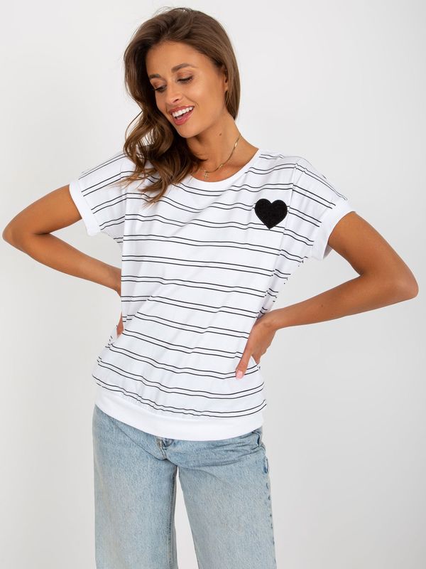 RELEVANCE Blouse-RV-BZ-8619.94-white-black