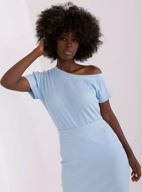 RELEVANCE Blouse-RV-BZ-8932.42-light blue