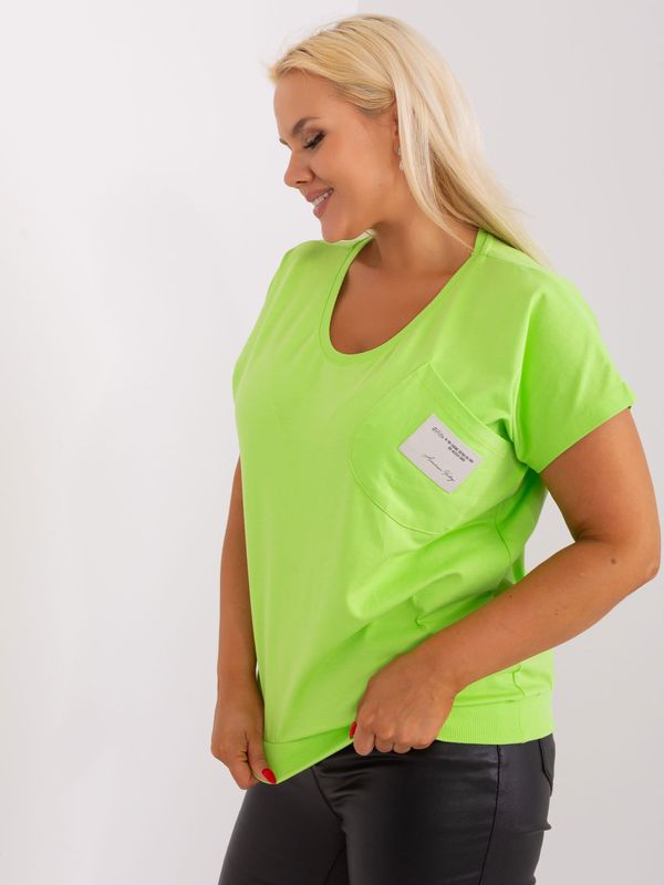 RELEVANCE Blouse-RV-BZ-8935.97-lime green