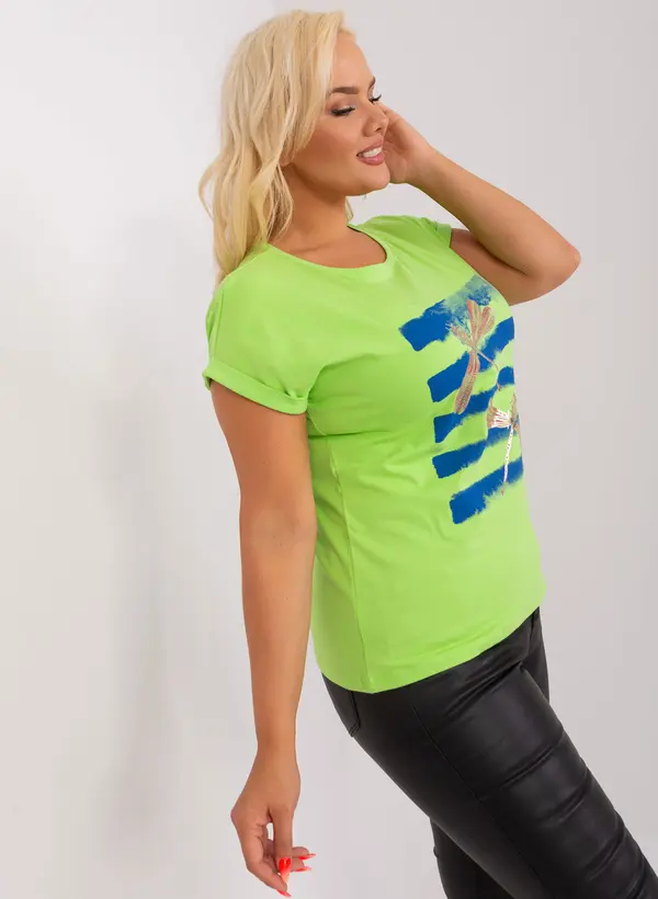 RELEVANCE Blouse-RV-BZ-8969.92P-lime green