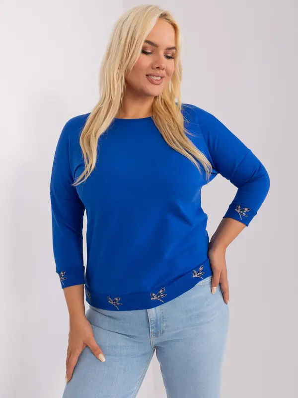 RELEVANCE Blouse-RV-BZ-9135.47-cobalt