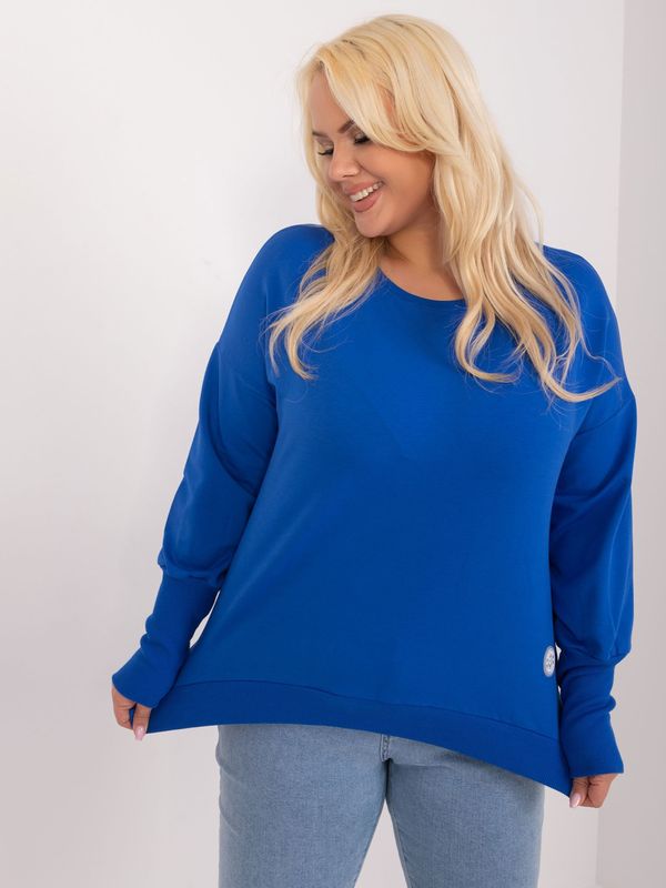 RELEVANCE Blouse-RV-BZ-9144.37-cobalt