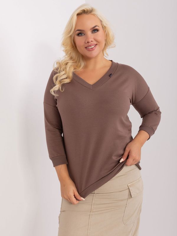 RELEVANCE Blouse-RV-BZ-9175.38X-brown