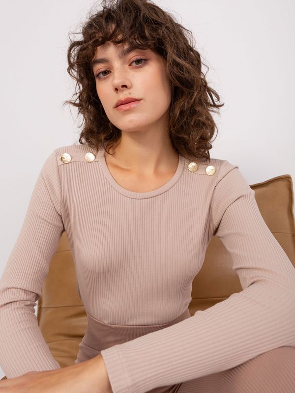 BASIC Feel Good Blouse-RV-BZ-9204.40X-beige