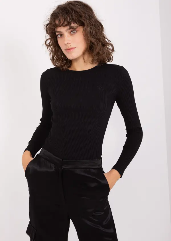BASIC Feel Good Blouse-RV-BZ-9207.27X-black