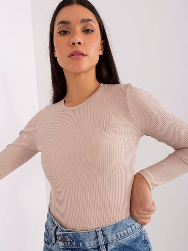 BASIC Feel Good Blouse-RV-BZ-9207.41X-beige