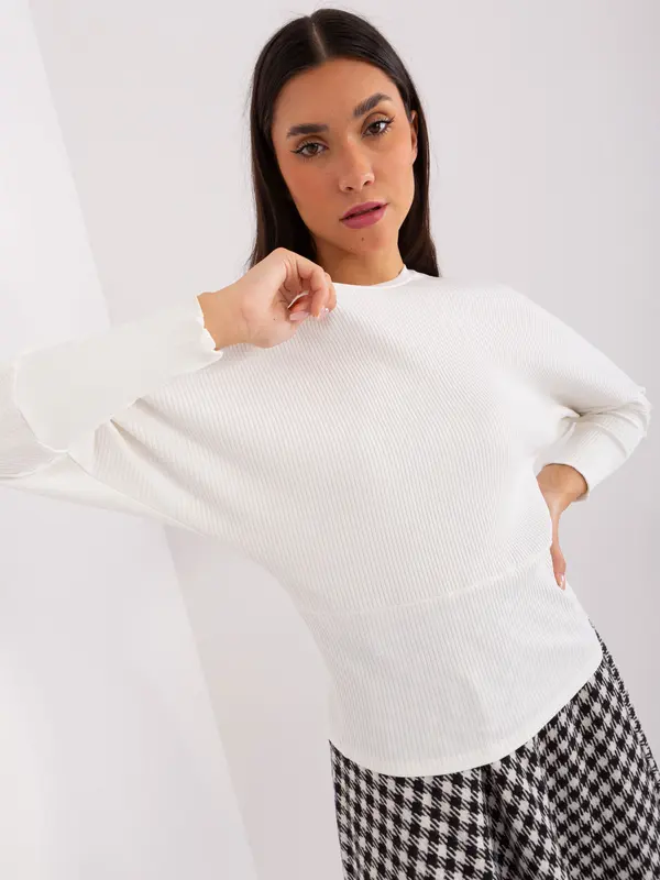 BASIC Feel Good Blouse-RV-BZ-9208.61P-ecru