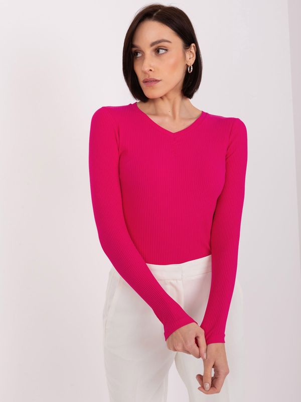 BASIC Feel Good Blouse-RV-BZ-9210.73-fuchsia