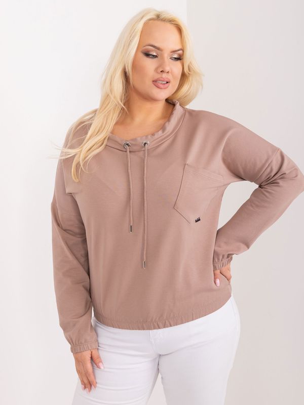 RELEVANCE Blouse-RV-BZ-9234.38-light brown