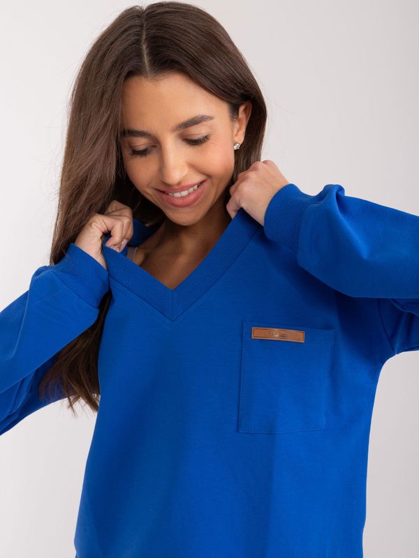 RELEVANCE Blouse-RV-BZ-9244.19X-Cobalt