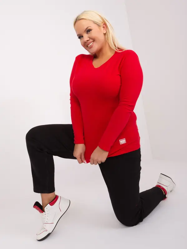 RELEVANCE Blouse-RV-BZ-9257.19-red