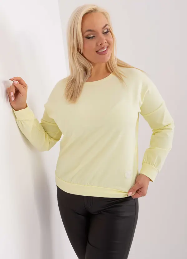 RELEVANCE Blouse-RV-BZ-9258.22-light yellow