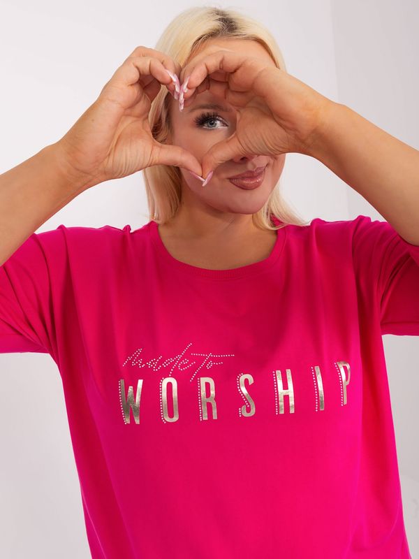 RELEVANCE Blouse-RV-BZ-9449.76-fuchsia