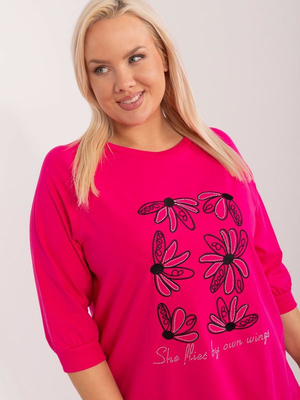 RELEVANCE Blouse-RV-BZ-9451.82-fuchsia