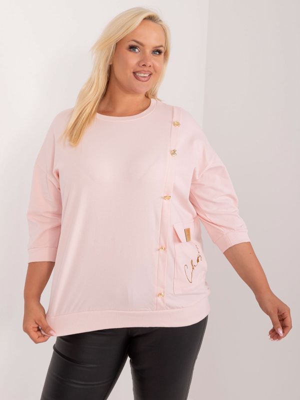 RELEVANCE Blouse-RV-BZ-9540.23X-light pink