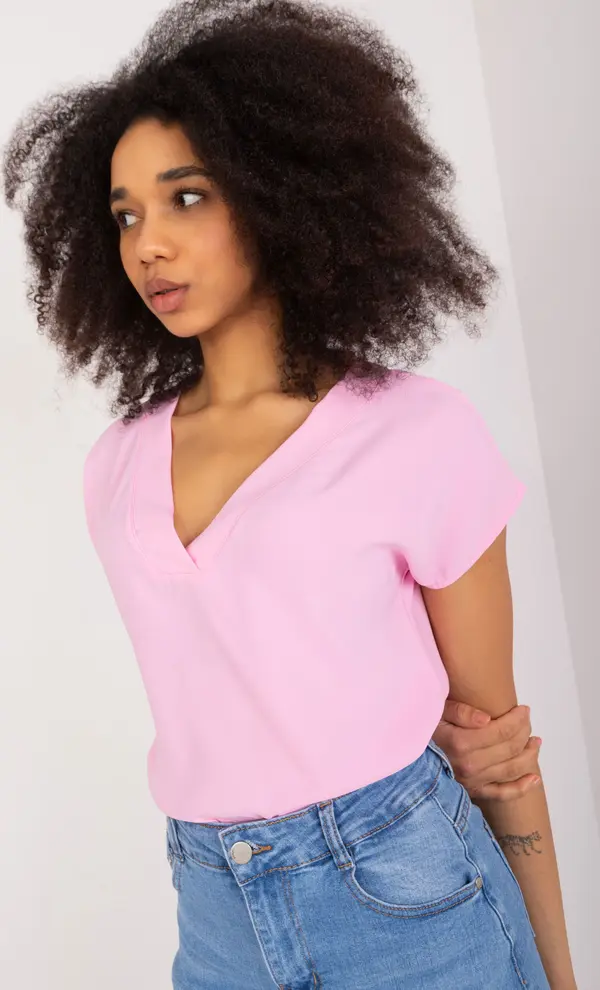 BASIC Feel Good Blouse-RV-BZ-9645.28X-light pink