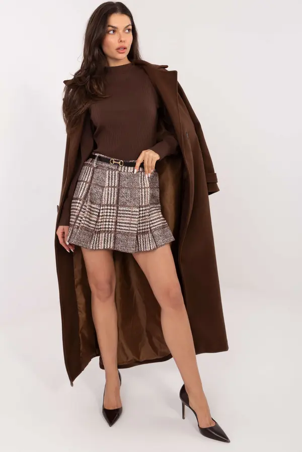 RUE PARIS Blouse-RV-BZ-A1053.50-dark brown