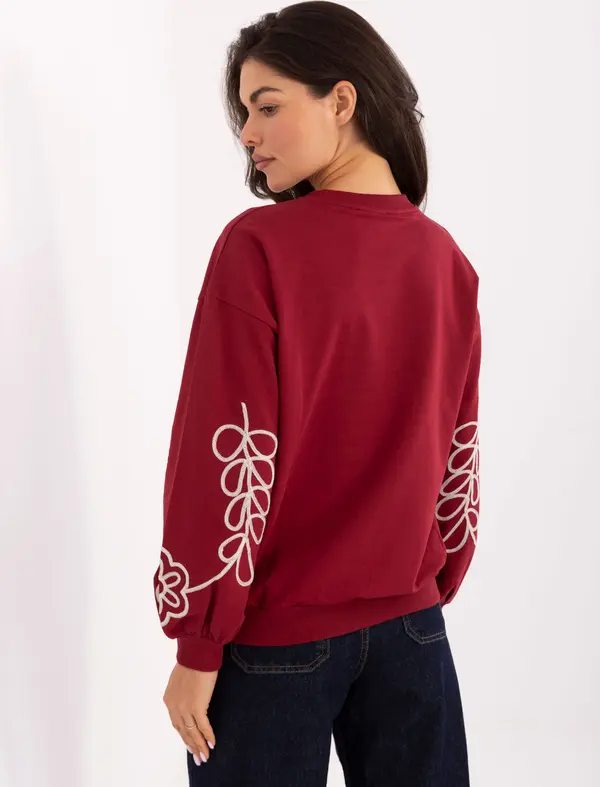 RELEVANCE Blouse-RV-BZ-A175.02-burgundy