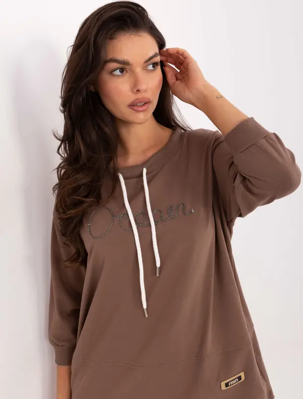 RELEVANCE Blouse-RV-BZ-A785.58-brown