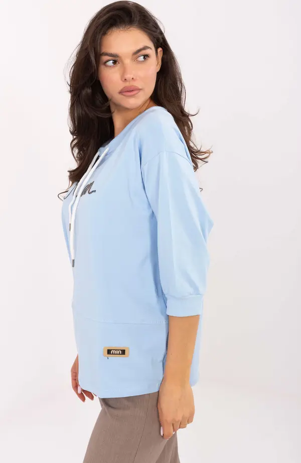 RELEVANCE Blouse-RV-BZ-A785.58-light blue