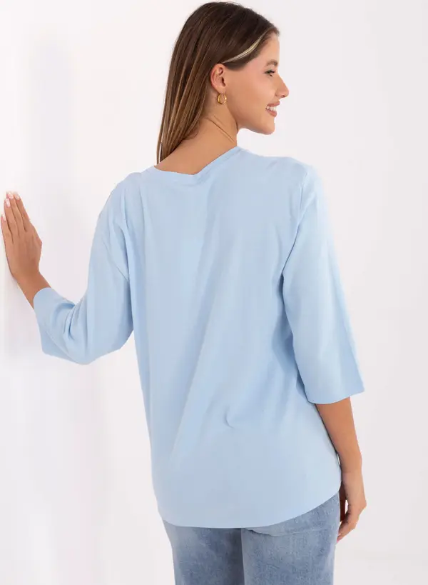 RELEVANCE Blouse-RV-BZ-A804.05P-light blue
