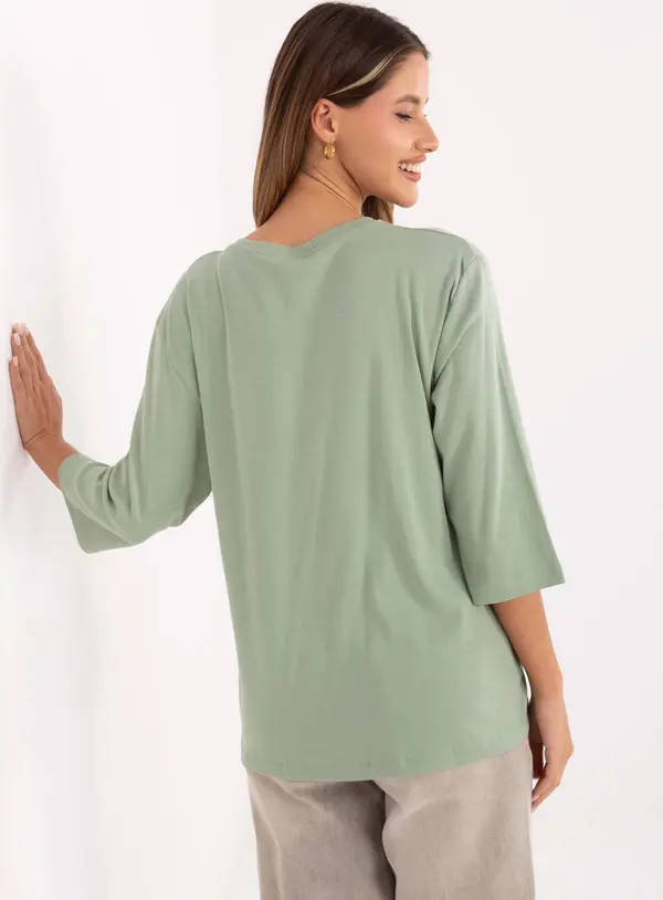 RELEVANCE Blouse-RV-BZ-A804.05P-Pistachio