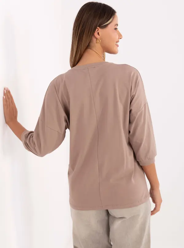 RELEVANCE Blouse-RV-BZ-A820.27P-dark beige